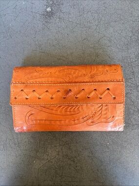 Vintage leather wallet